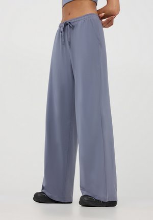 Terranova WIDE LEG CON COULISSE - Pantaloni sportivi - avio