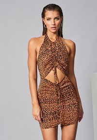 BWLDR HESTON KRISTINA - Etui-jurk - tan leopard