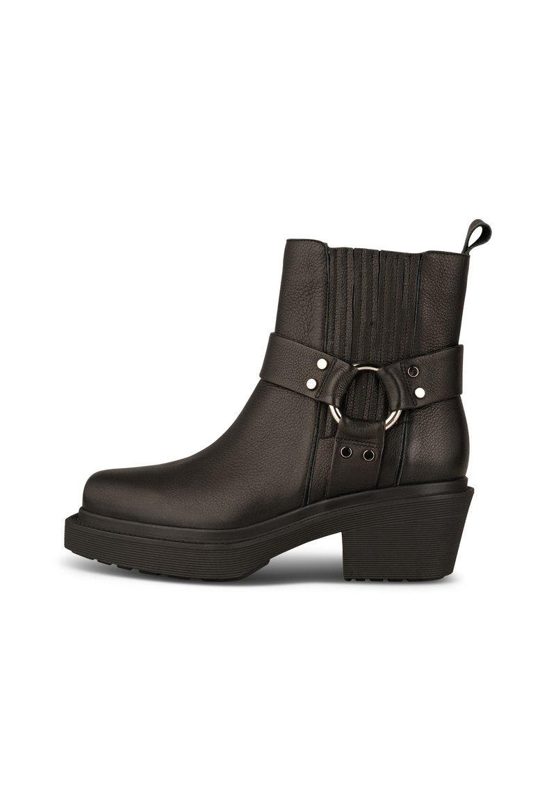 Shoe The Bear AMINA HARNESS - Platåstövletter - black
