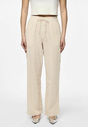 PCSALLY - Pantalon classique - beige