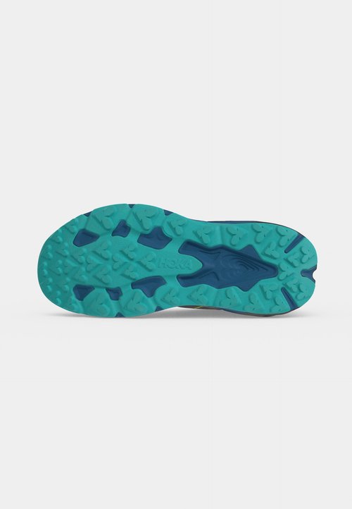 Hoka SPEEDGOAT 7 BIG KIDS UNISEX - Zapatillas de trail running - black/night glow blue — photo 6