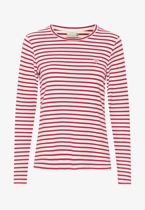 LIDDY - Camiseta de manga larga - chalk   virtual pink stripe