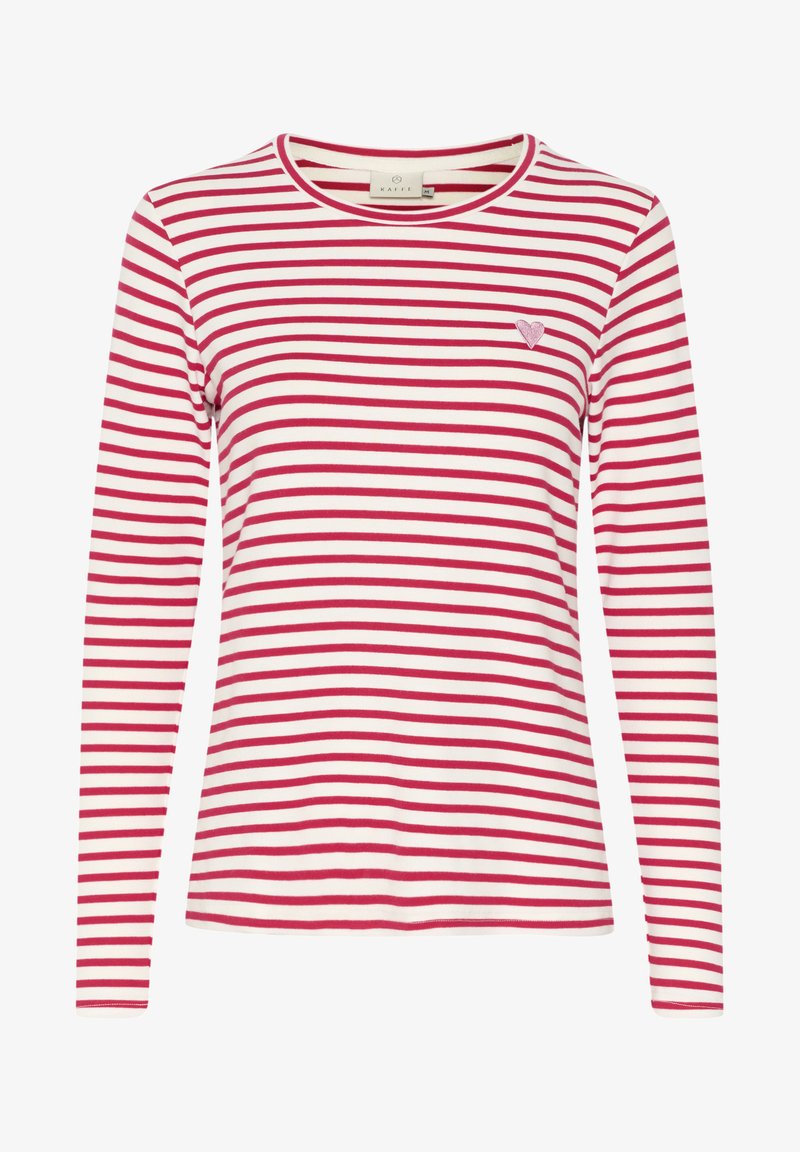 Kaffe LIDDY - T-shirt à manches longues - chalk/blanc Kaffe LIDDY - T-shirt à manches longues - chalk/blanc