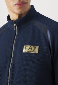 EA7 Emporio Armani Zip-up sweatshirt - blu navy