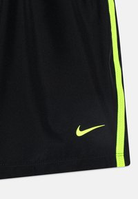 Nike Performance UNISEX - Träningsshorts - black/volt