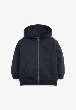 Sweater met rits - navy blue
