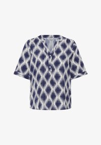 Nevybrané, ogee ikat med blue