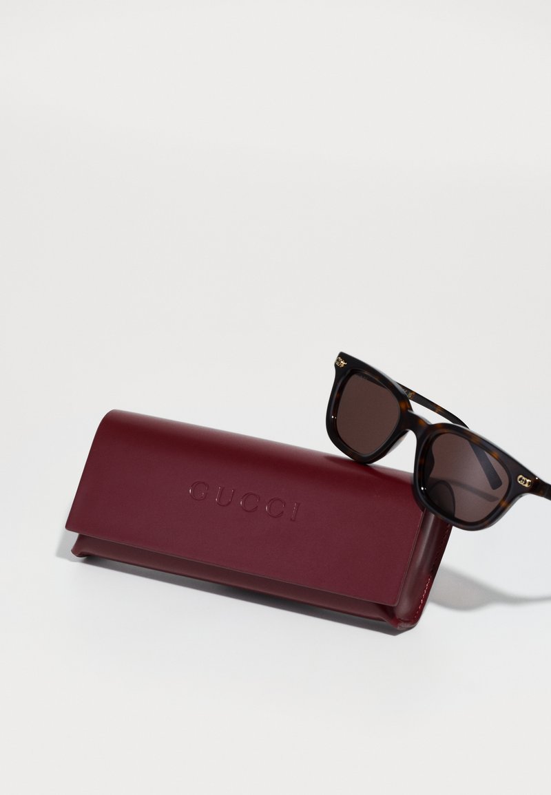 Gucci Sunglasses - havana/brown/brown - Zalando