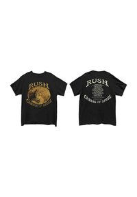 Paradiso Clothing RUSH CARESS OF STEEL  - Print T-shirt - black