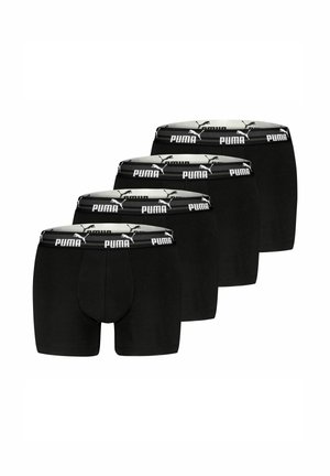 EVERYDAY 4ER PACK - Boxer Briefs - schwarz/schwarz