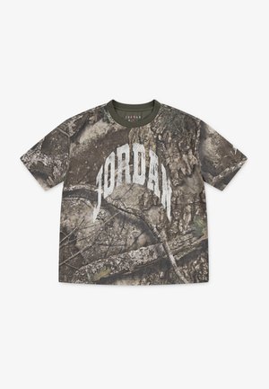 REALTREE TEE - T-Shirt print - medium olive