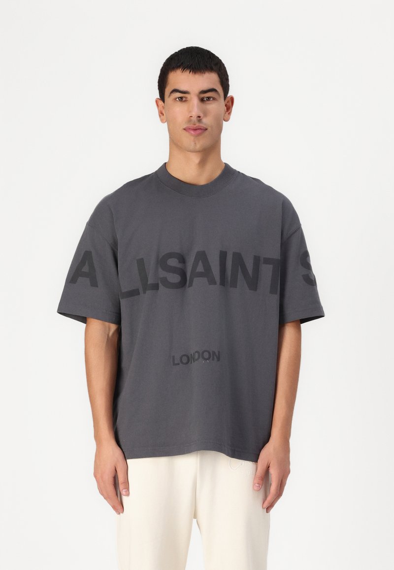 AllSaints - BIGGY - T-shirt z nadrukiem, Powiększ