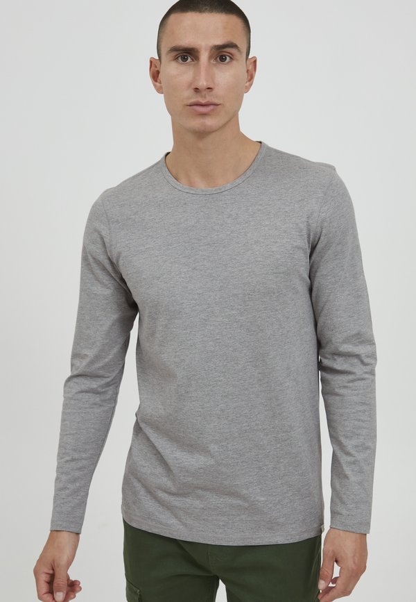 PRBledion - Long sleeved top - gray melange