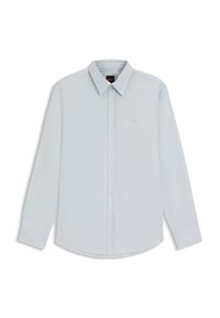 Ανοιχτό γαλάζιο πουκάμισο με μακριά μανίκια από βαμβάκι. Διαθέτει γιακά με κουμπιά, εμπρός πα�τιλέτα με κουμπιά και μικρό κεντητό λογότυπο στο στήθος.
