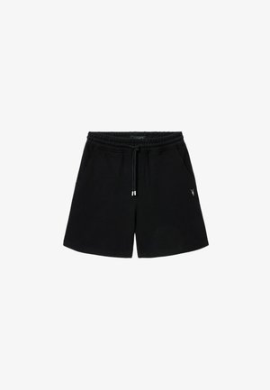 Sorte bomuldsshorts med elastik i taljen, snøre og to sidelommer. Har et lille sølvfarvet logo nederst foran til venstre.