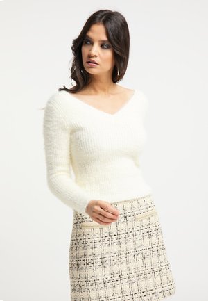 FAINA MINYA - Jumper - wollweiss