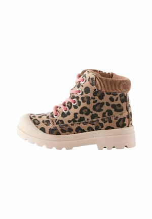 REGULAR FIT PRINT CHUNKY  - Snörstövletter - animal