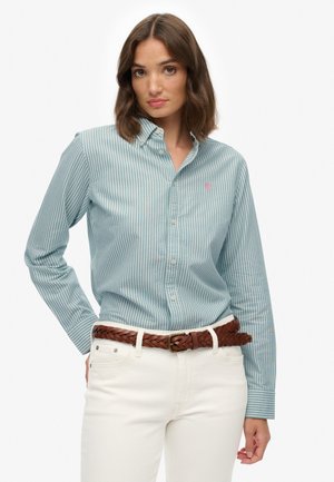 OXFORD - Skjortebluser - peppermint chalk stripe oxford