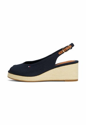 FLAG MID SLINGBACK - Espadrilles - space blue