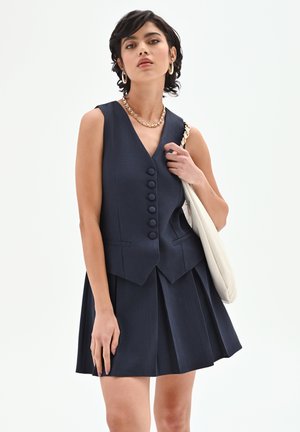 Abito a camicia - blu navy