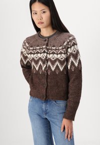 GAP CLOUD BRUSHED CARDI - Gilet - neutral