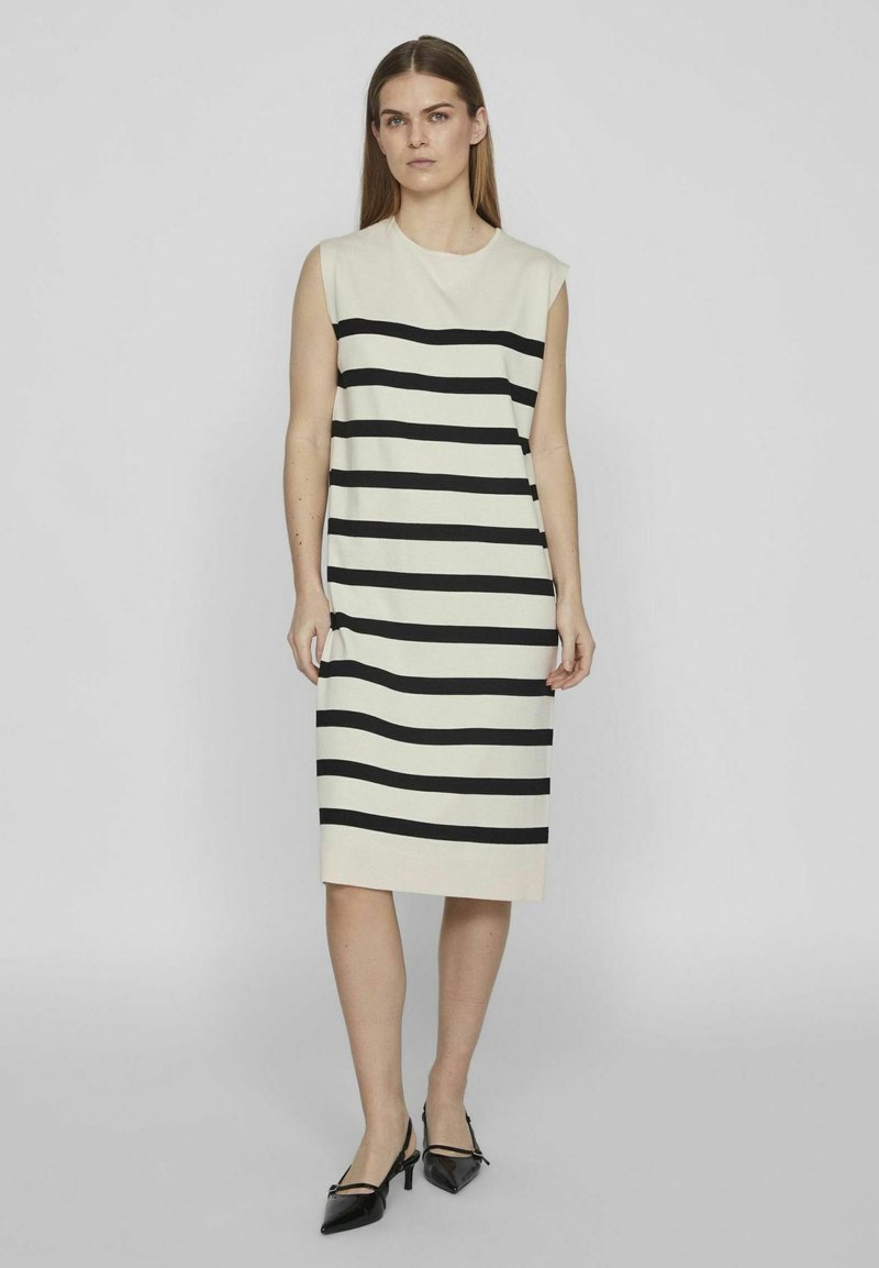 VILA MIDI - Strickkleid - birch