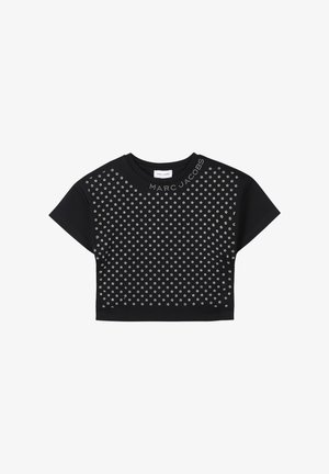 MARC JACOBS KIDS, AVEC STRASS - T-shirt imprimé - black