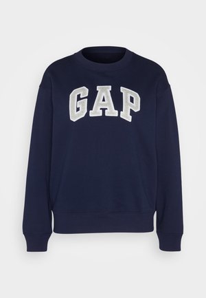 GAP HERITAGE CREW - Sweatshirt - navy uniform