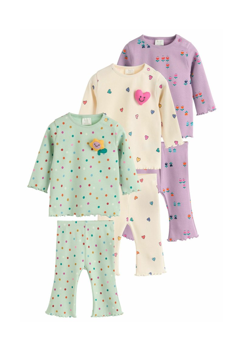 Next 6 PIECE SET - REGULAR FIT - Leggings - Hosen - lilac purple blue character