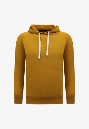 Local Fanatic, HOODIE - EFFEN CLASSIC HOODIE - NW - FF-0012 - Hoodie - licht bruin