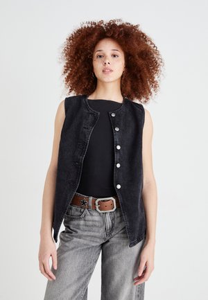 Free People AIMEE VEST - Waistcoat - black