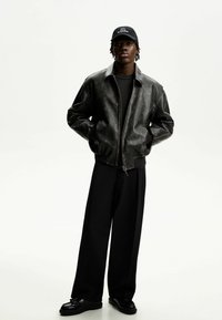 Bershka Bomber Jacket - black