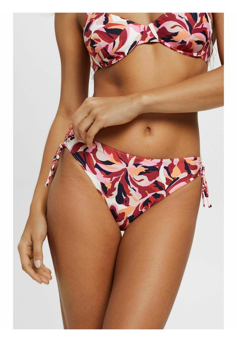 Esprit CARILO CLASSIC Bikini bottoms dark red/dark red Zalando.de
