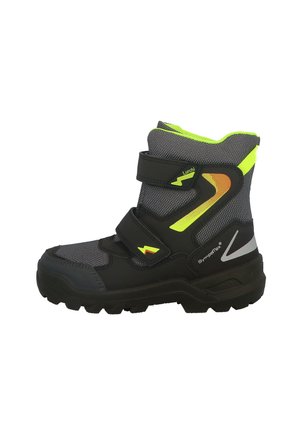 Lurchi, KAZU SYMPATEX - Stiefelette - black/neon yellow