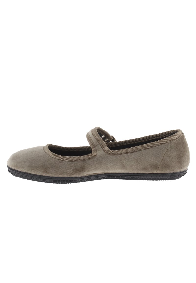 Victoria Shoes ODA HEBILLA - Bailarinas con hebilla - beige