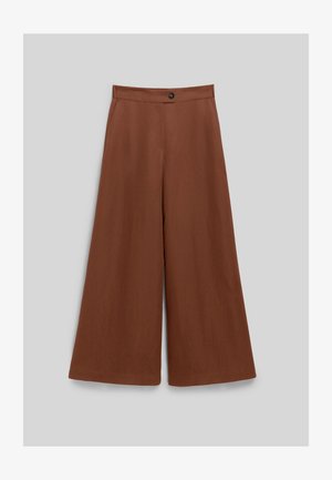 IVY OAK, PIERA ANN - Pantalon classique - dark tobacco