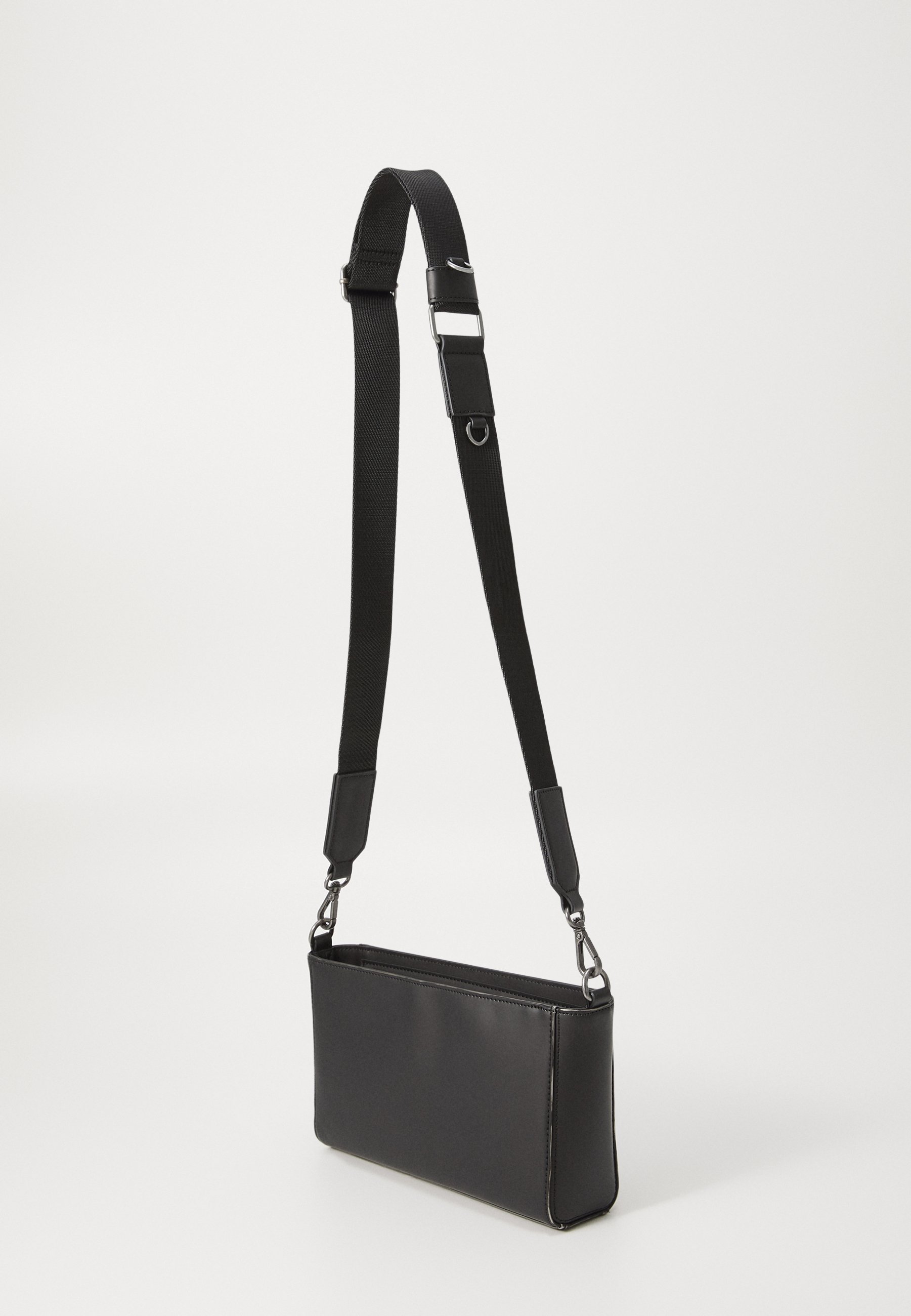 Diesel DSL 3D CAMERA BAG X UNISEX - Cross body bag - black/silver