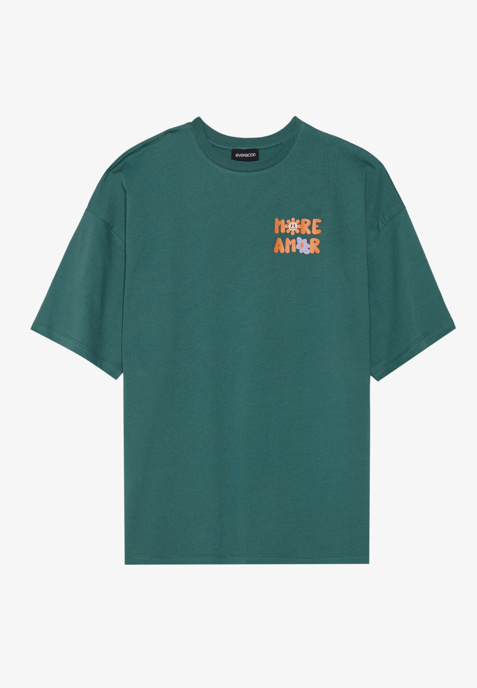 Printed t-shirt, green
