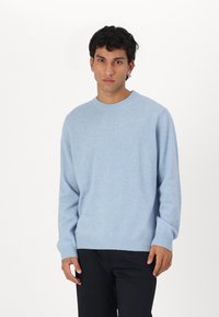 Samsøe Samsøe ISAK SWEATER - Pullover - blue