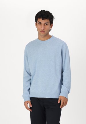 ISAK SWEATER - Stickad tröja - blue