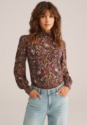 Top s dlhým rukávom - multi coloured