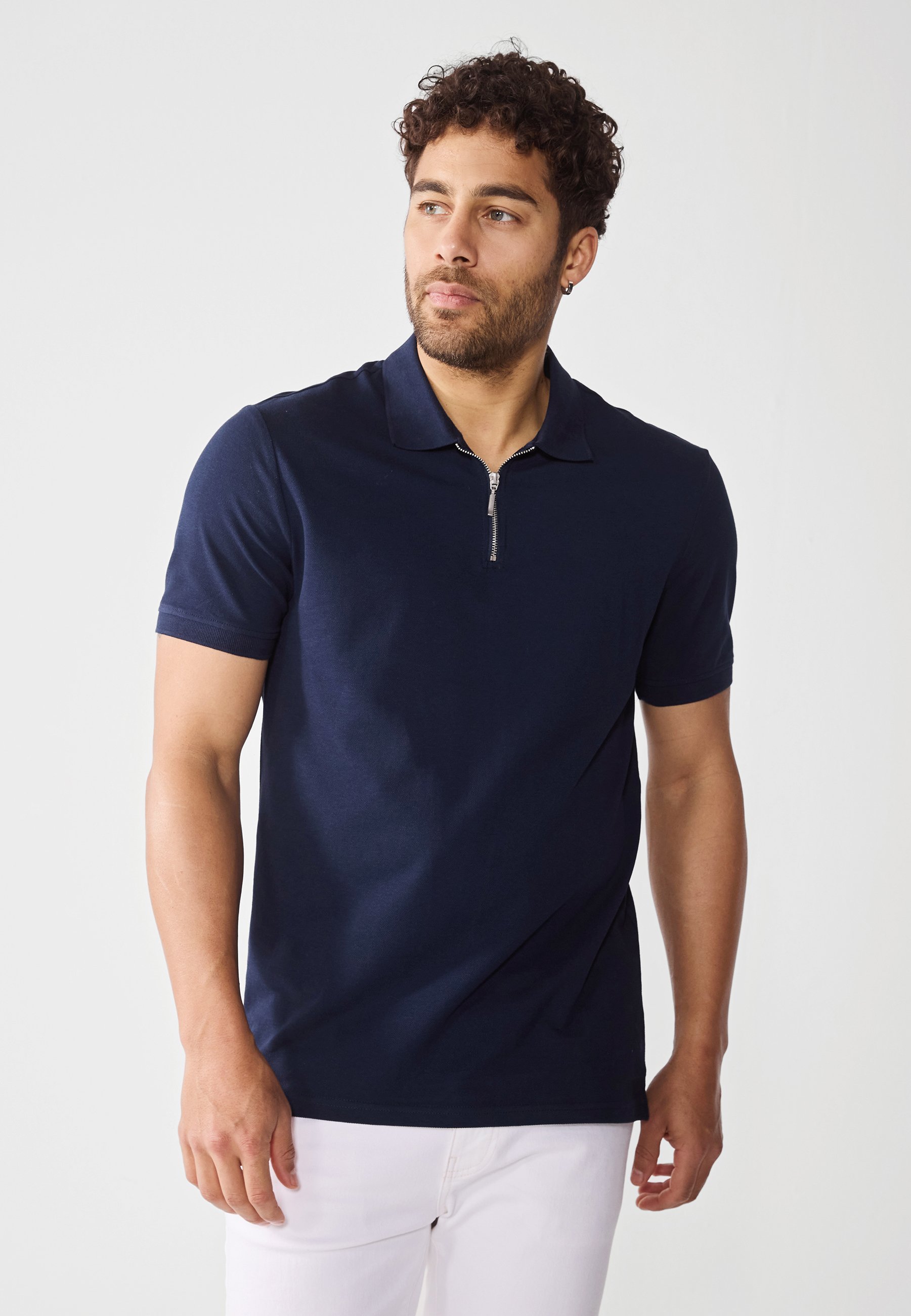 Pier One Polo shirt - navy/dark blue - Zalando.co.uk