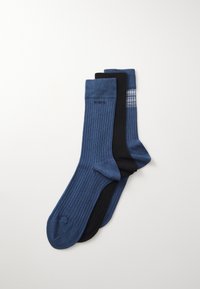 Selected, medium blue