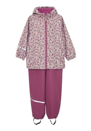 SET - ALL OVER PRINT - Pantalon de pluie - hawthorn rose