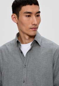s.Oliver REGULAR - Hemd - graphit