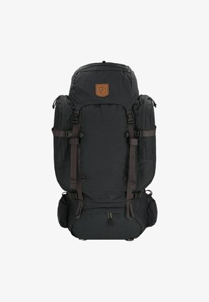 Fjällräven KAJKA 100 UNISEX - Sac de trekking - coal black