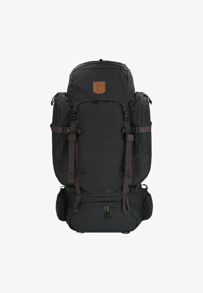 Fjällräven KAJKA 100 UNISEX - Sac de trekking - coal black