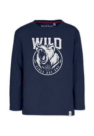 LONGSLEEVES WILD - Langærmet T-shirt - navy