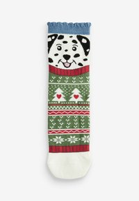 Next CHRISTMAS PATTERN 4 PACK.  REGULAR FIT - Strømper - dogs in jumpers