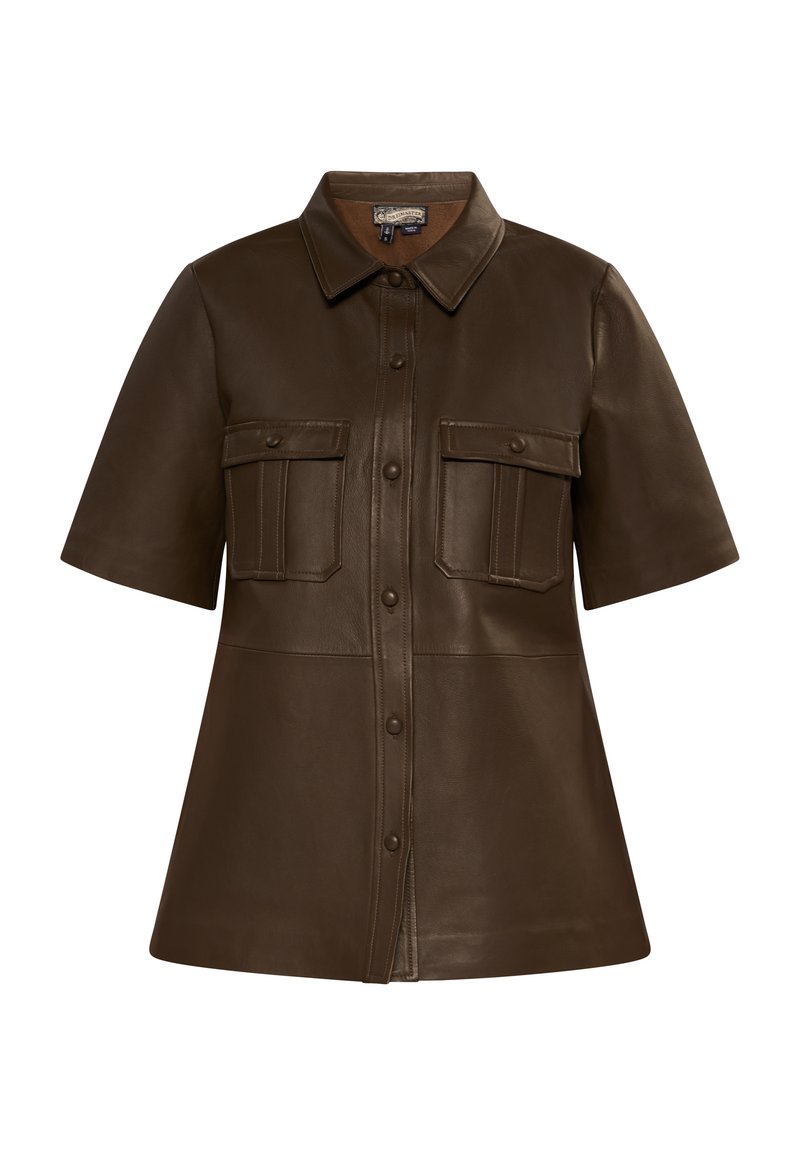 dreimaster Overhemdblouse taupe